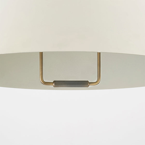 Lyan 18" One Light Pendant, Patina Brass