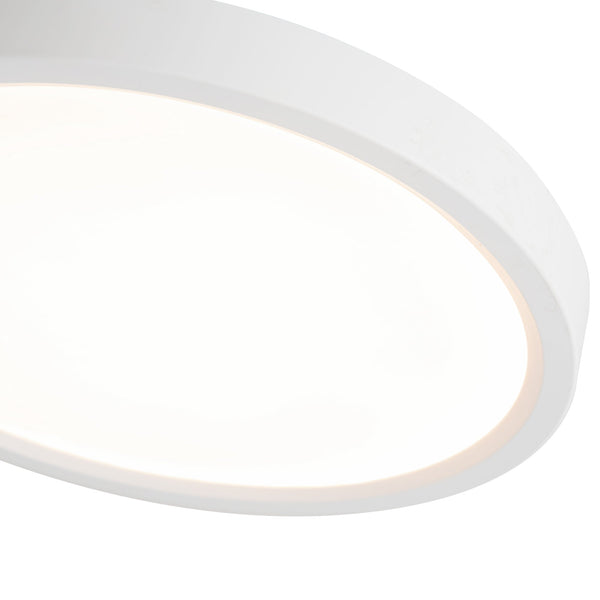 Essence 7" LED Flush Mount Ceiling Light, White