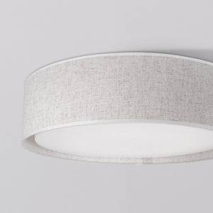 Seraphine 16" LED Flush Mount Ceiling Light, Beige