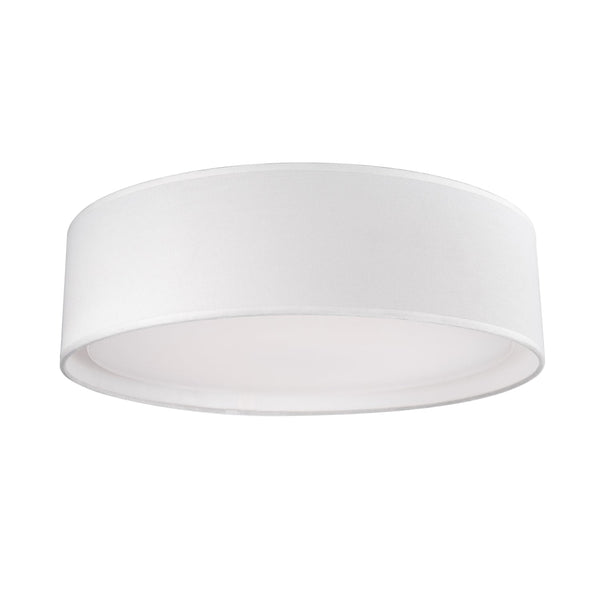 Seraphine 16" LED Flush Mount Ceiling Light, White