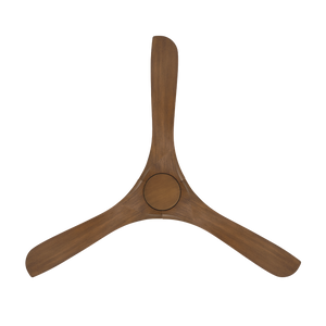 Incis 60" Ceiling Fan, Matte White / Distressed Koa