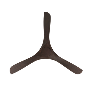 Incis 60" Ceiling Fan, Matte White / Dark Walnut