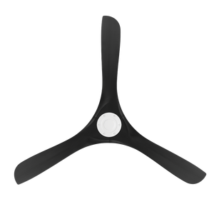 Incis 60" Ceiling Fan, Matte White / Matte Black