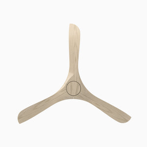 Incis 60" Ceiling Fan, Matte White / White Oak