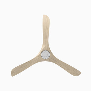 Incis 60" Ceiling Fan, Matte White / White Oak