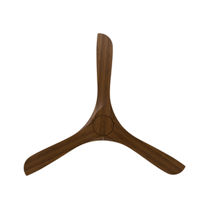 Incis 60" Ceiling Fan, Soft Brass / Distressed Koa