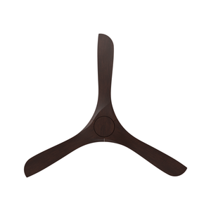 Incis 60" Ceiling Fan, Soft Brass / Dark Walnut