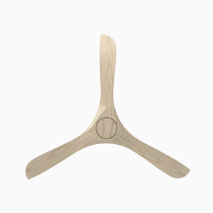 Incis 60" Ceiling Fan, Soft Brass / White Oak