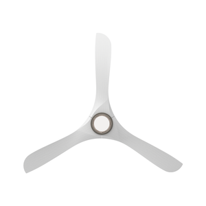 Incis 60" One Light Ceiling Fan, Antique Nickel / Matte White
