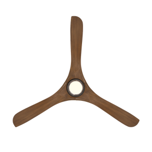 Incis 60" One Light Ceiling Fan, Bronze / Distressed Koa