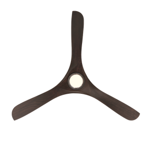 Incis 60" One Light Ceiling Fan, Bronze / Dark Walnut