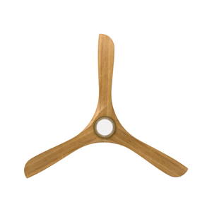 Incis 60" One Light Ceiling Fan, Soft Brass / Honey Oak