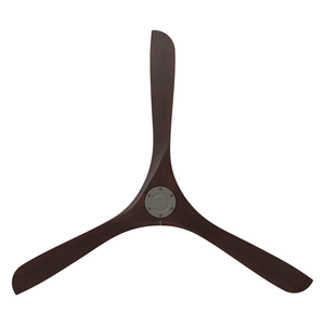 Incis 72" Ceiling Fan, Antique Nickel / Dark Walnut