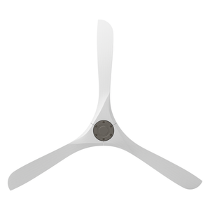 Incis 72" Ceiling Fan, Antique Nickel / Matte White