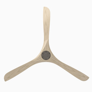 Incis 72" Ceiling Fan, Antique Nickel / White Oak