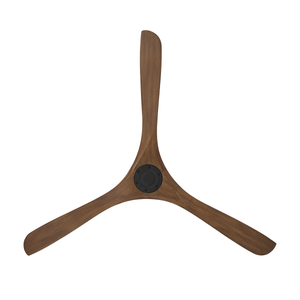 Incis 72" Ceiling Fan, Matte Black / Distressed Koa