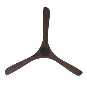 Incis 72" Ceiling Fan, Matte Black / Dark Walnut