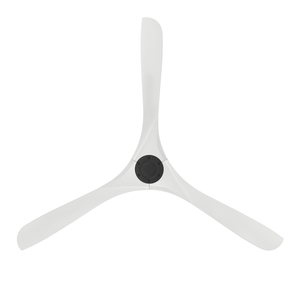 Incis 72" Ceiling Fan, Matte Black / Matte White