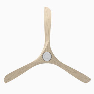 Incis 72" Ceiling Fan, Matte White / White Oak