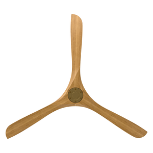 Incis 72" Ceiling Fan, Soft Brass / Honey Oak