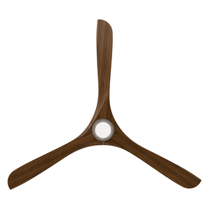 Incis 72" One Light Ceiling Fan, Antique Nickel / Distressed Koa