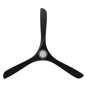 Incis 72" One Light Ceiling Fan, Antique Nickel / Matte Black