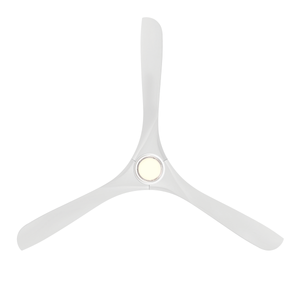Incis 72" One Light Ceiling Fan, Matte White