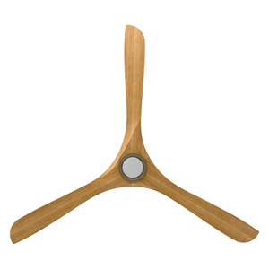 Incis 72" One Light Ceiling Fan, Soft Brass / Honey Oak