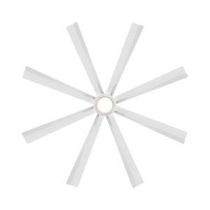 Proport 65" Ceiling Fan, Matte White