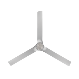 Silen 52" Ceiling Fan, Brushed Nickel / Silver