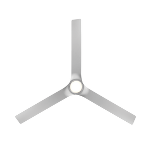 Silen 52" Ceiling Fan, Brushed Nickel / Silver