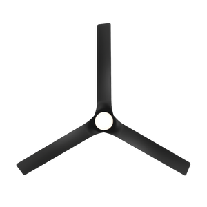 Silen 52" Ceiling Fan, Matte Black