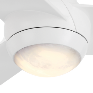 Aqira 54" Ceiling Fan, Matte White