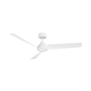 Brilliance 52" One Light Ceiling Fan, Matte White