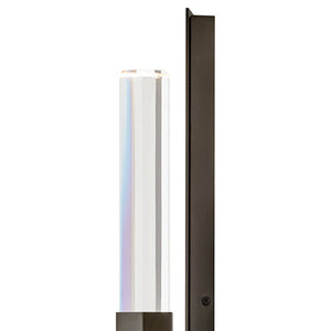 Cecily 5" Two Lights Large LED Sconce, Black Oxide