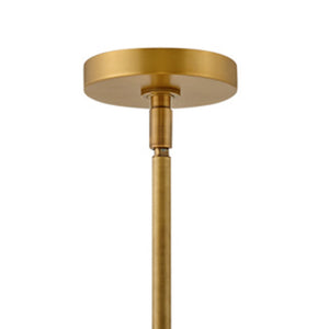 Cecily 26" Medium Single Tier Chandelier, Heritage Brass