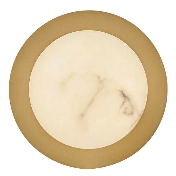 Cava 7 Small Sconce, Lacquered Brass