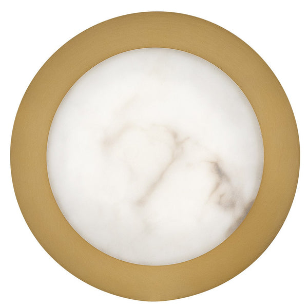 Cava 7 Small Sconce, Lacquered Brass