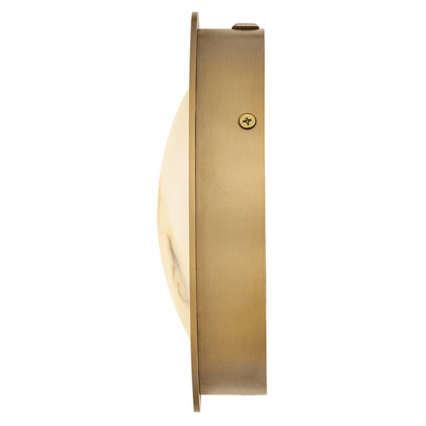 Cava 7 Small Sconce, Lacquered Brass