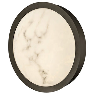Cava 13" Small Flush Mount, Black Oxide