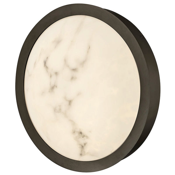 Cava 13" Small Flush Mount, Black Oxide