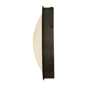 Cava 13" Small Flush Mount, Black Oxide