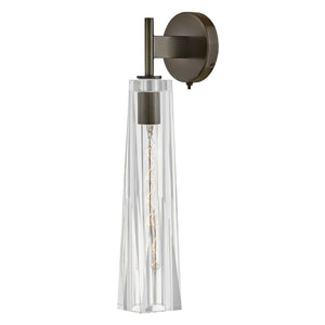 Cosette 5" One Light Large Sconce, Black Oxide