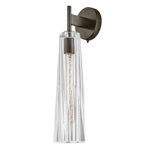 Cosette 5" One Light Large Sconce, Black Oxide