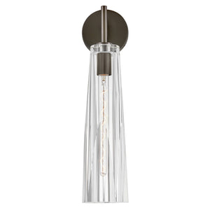 Cosette 5" One Light Large Sconce, Black Oxide