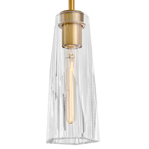Cosette 20" Nine Lights Large Adjustable Pendant, Heritage Brass