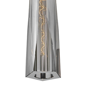 Cosette 5" One Light Extra Small Pendant, Heritage Brass