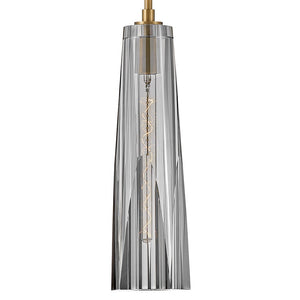 Cosette 5" One Light Extra Small Pendant, Heritage Brass