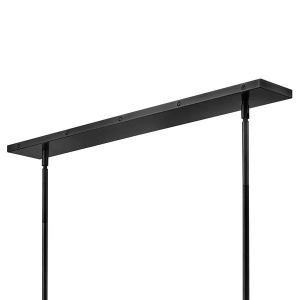 Nala 50" Eight Lights Medium Linear, Black
