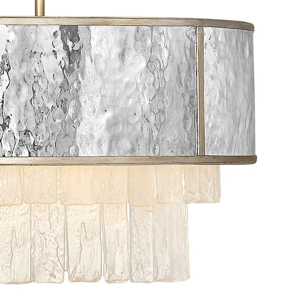 Reverie 20" Four Lights Large Convertible Pendant, Champagne Gold